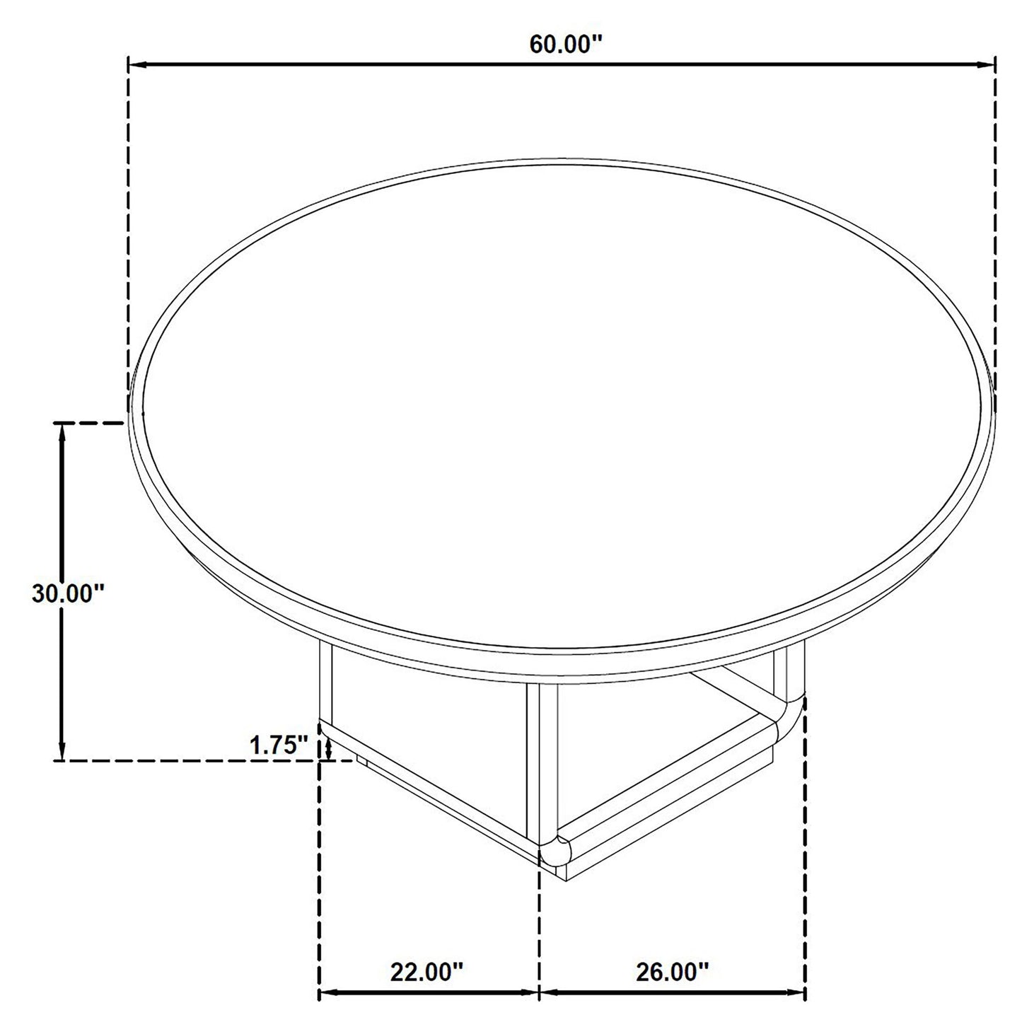 Bangor - Round Dining Table Set With Chairs
