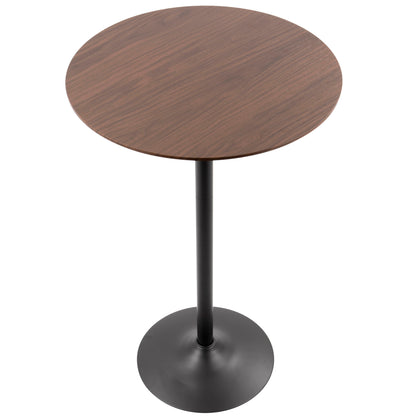 Pebble - Mid Century Modern Table Adjusts From Dining To Bar