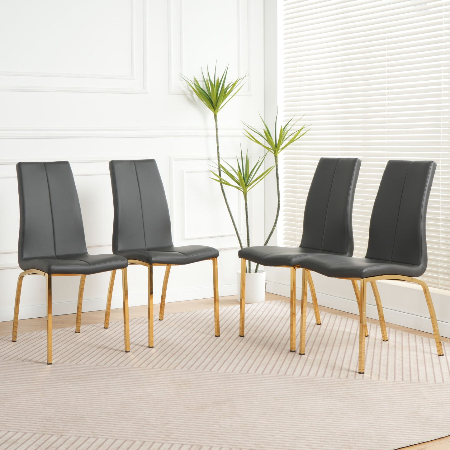 Modern Upholstered Dining Chair (Set of 4)