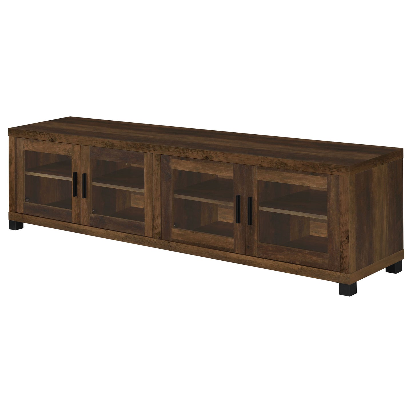 Heron - 4 Door TV Stand With Adjustable Shelving