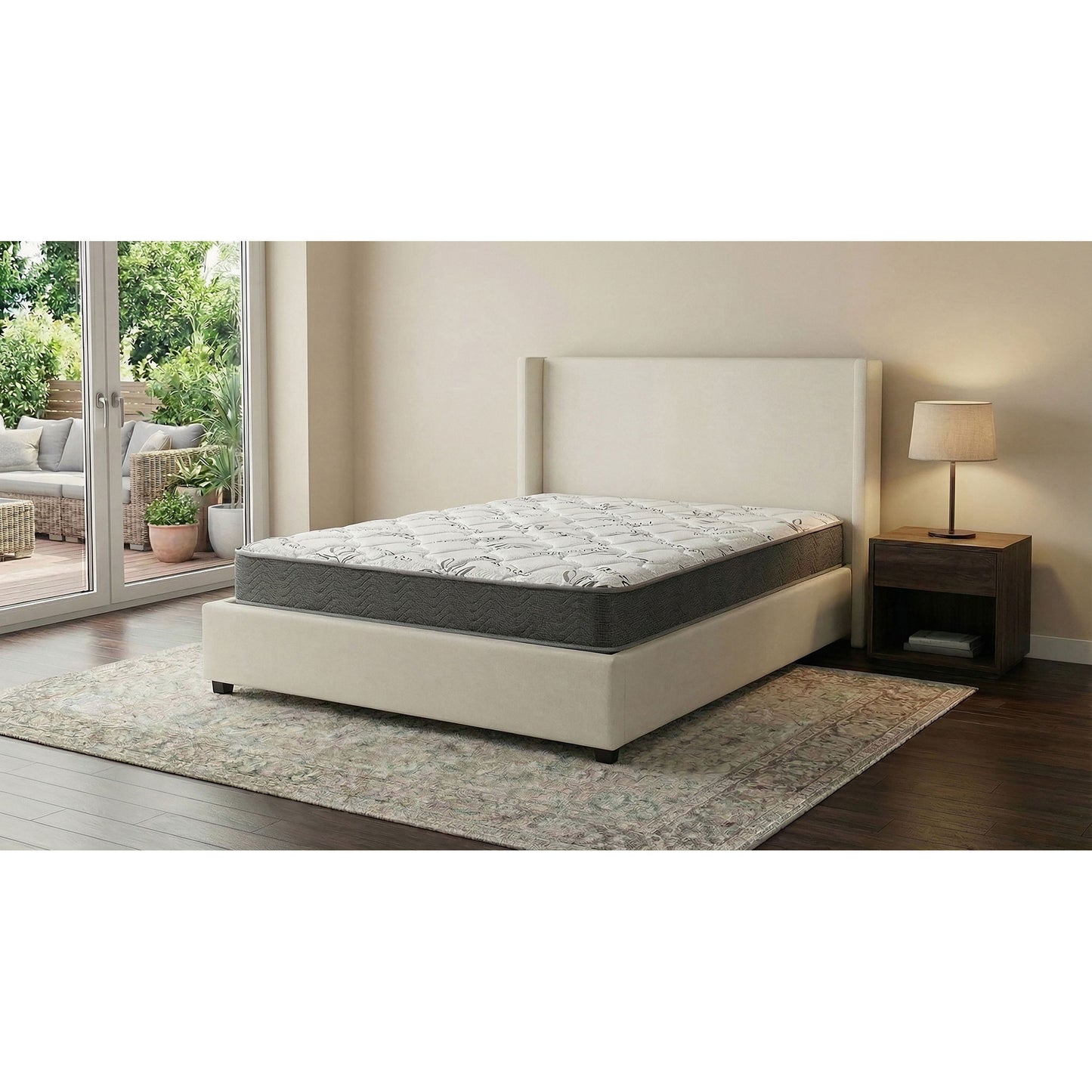 Cienaga - 7" Bamboo Cover Firm Foam Mattress With Supportive Foam Core And Breathable Fabric