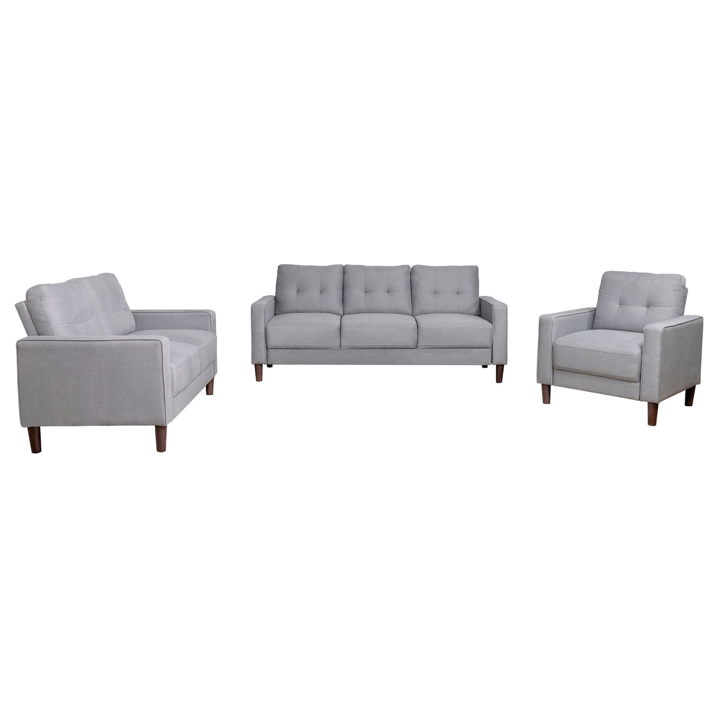 Harvey - Track Arm Tufted Sofa Set