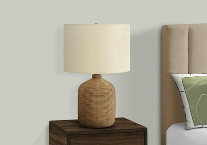 Lighting, Table Lamp, Rattan, Modern