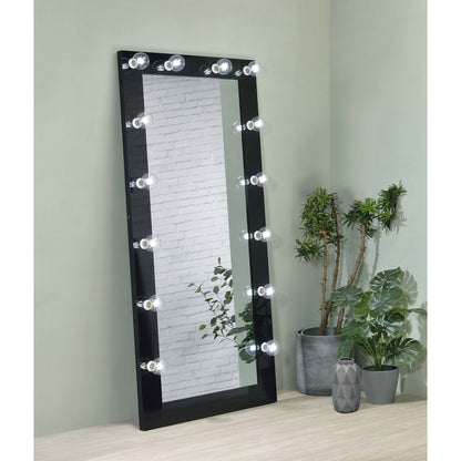 Theron - Floor Mirror With LED Lighting