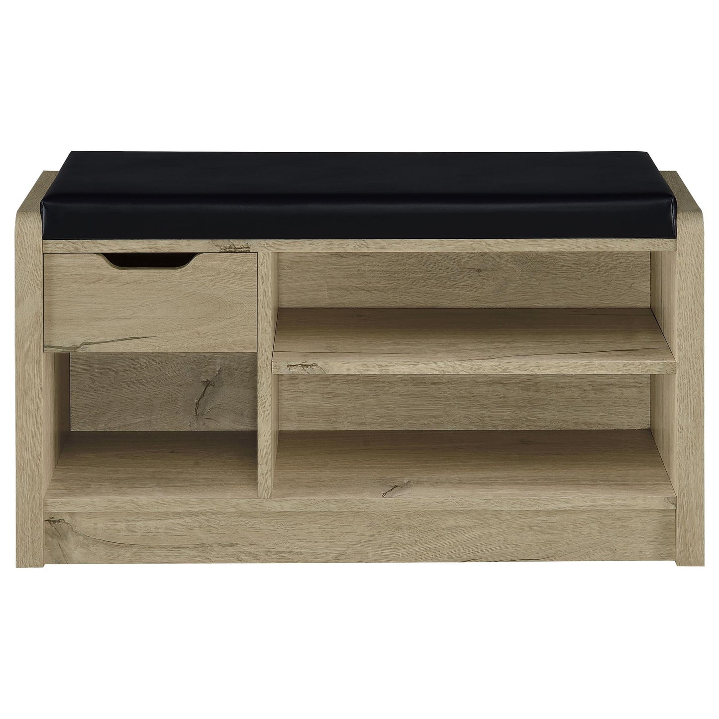 Astor - Open Shelf Storage Bench