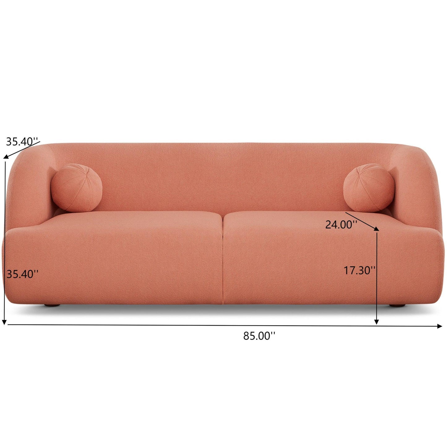 Anna - French Boucle Sofa