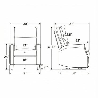Swivel Gliding Recliner