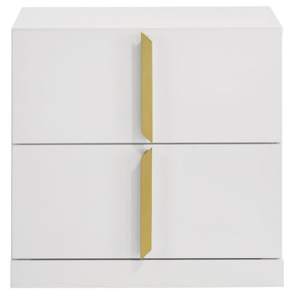 Lauryn - 2 Drawer Nightstand - Gloss White