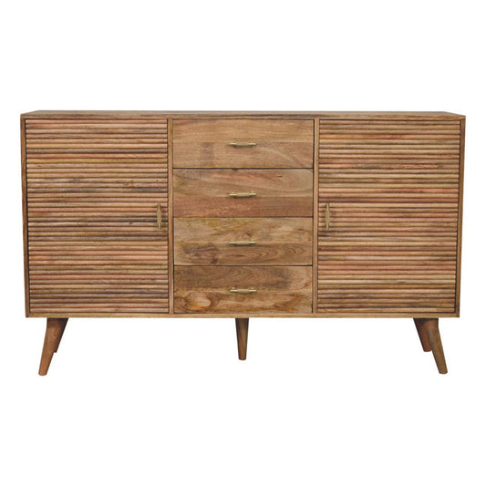 Soba - T Bar Large Nordic Chest - Oak
