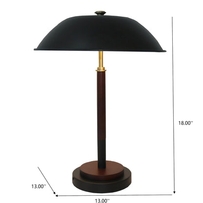Cosmiclume - Umbrella Shaped Table Lamp 110V - Black