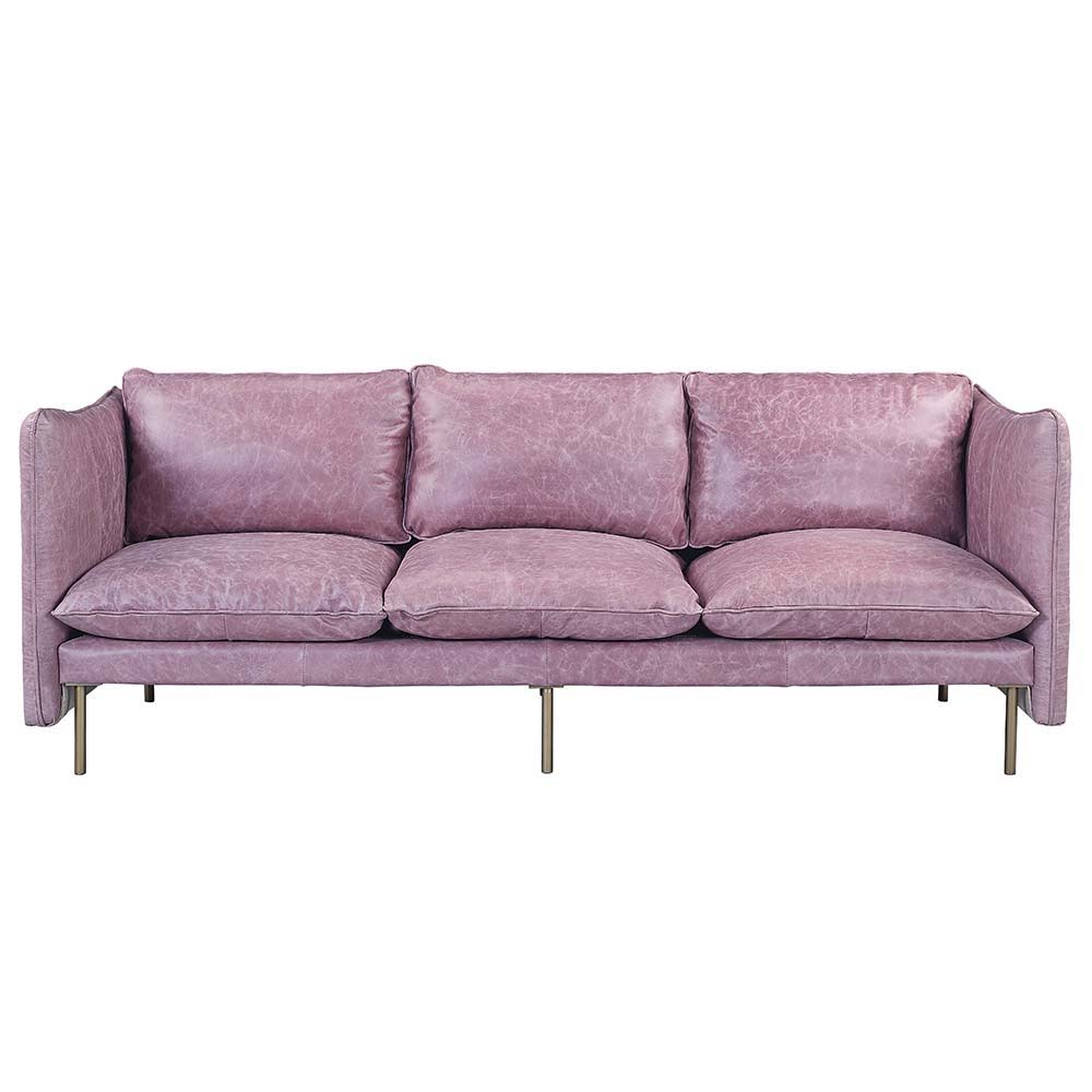 Metis - Sofa - Wisteria Top Grain Leather