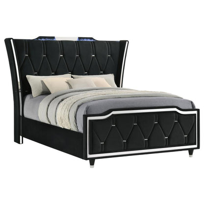 Lorient - LED Upholstered Bed