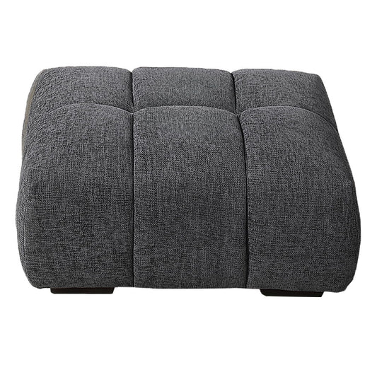 Chosen - Ottoman - Gray Chenille