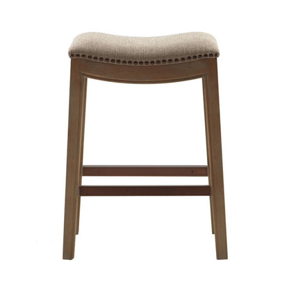 Saddle Counter Stool With High Density Foam