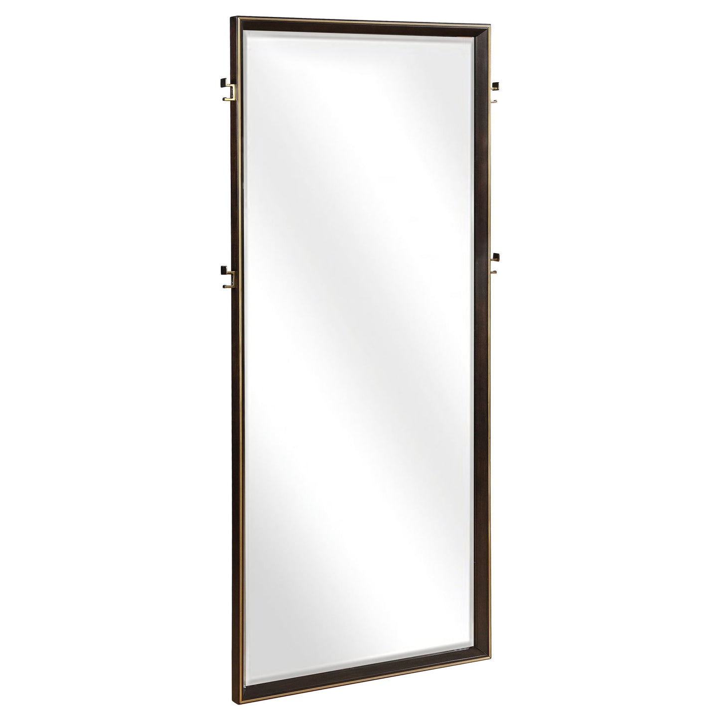 Prescott - Floor Mirror With Full Length Reflection - Brown