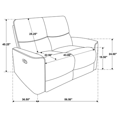 Trask - Reclining Loveseat