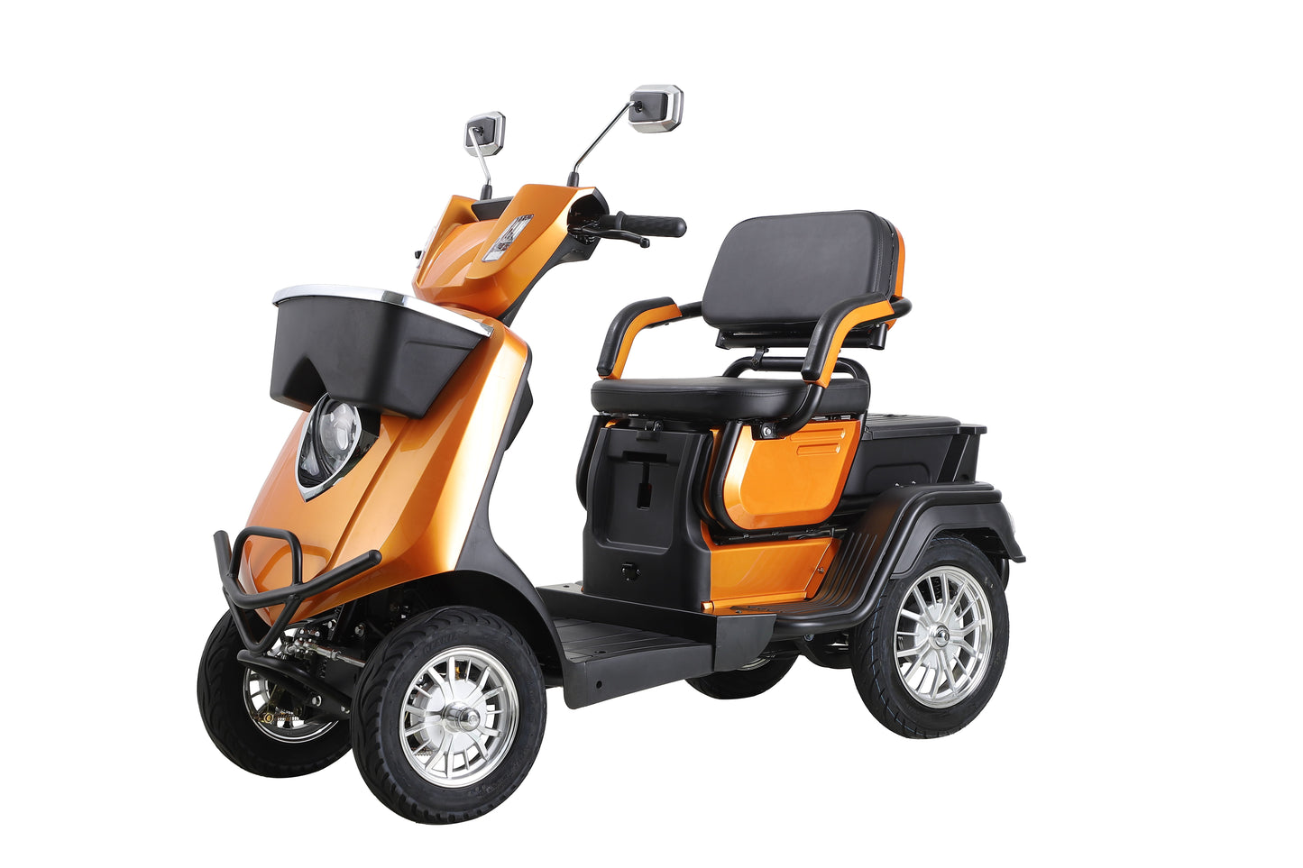 Heavy Duty 4 Wheel Mobility Scooters For Seniors & Adults 500 Lbs Capacity