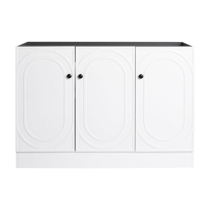 Modern Freestanding Bathroom Vanity With Soft Close Cabinet Doors