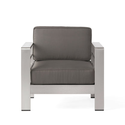 Cape Coral - 4 Pieces Outdoor Patio Chat Set