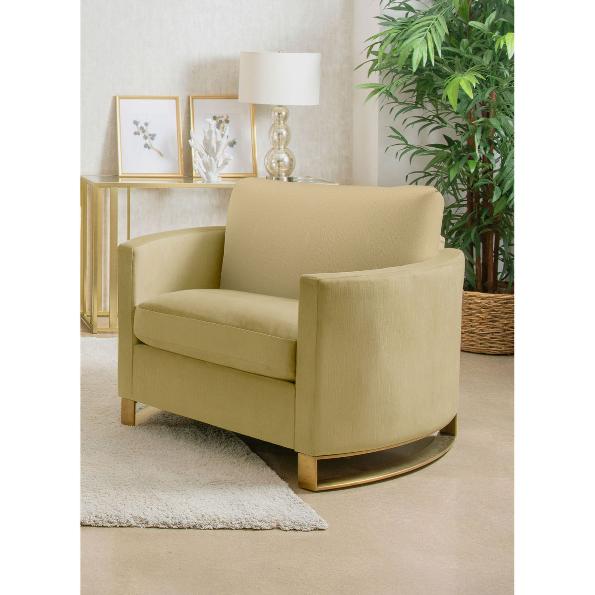 Whittier - Accent Chair - Camel