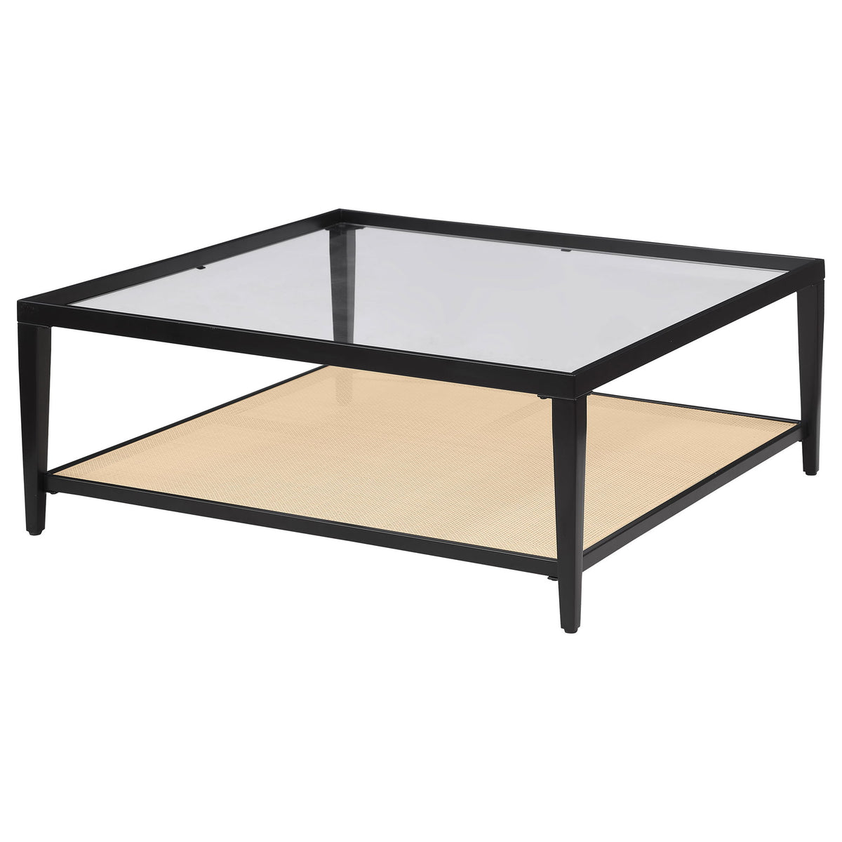 Kenneth - Square Coffee Table - Black