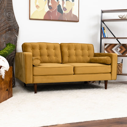 Casey - Velvet Loveseat