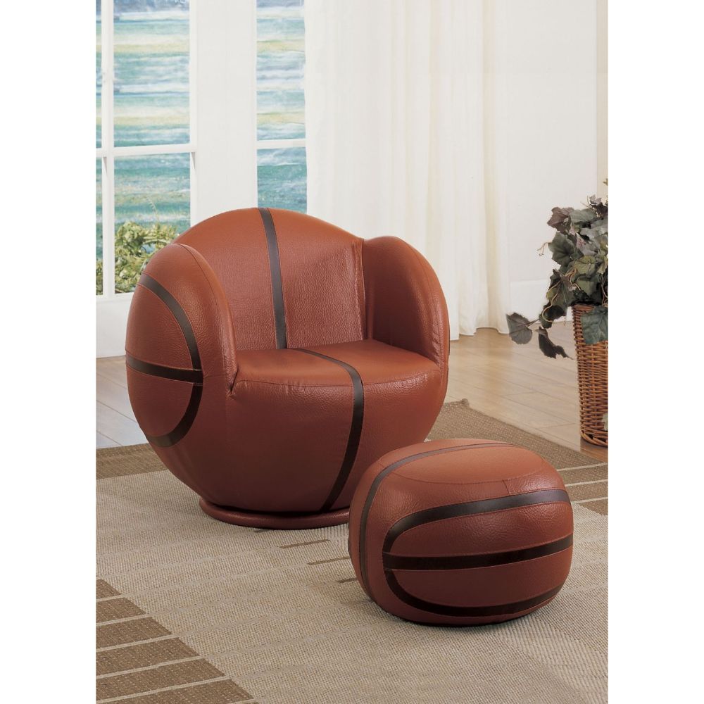 All Star - 2Pc Pk Chair & Ottoman