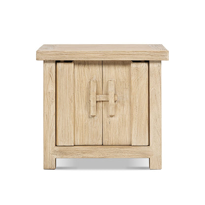 Rowan - 2 Door Cabinet - Light Natural Brown