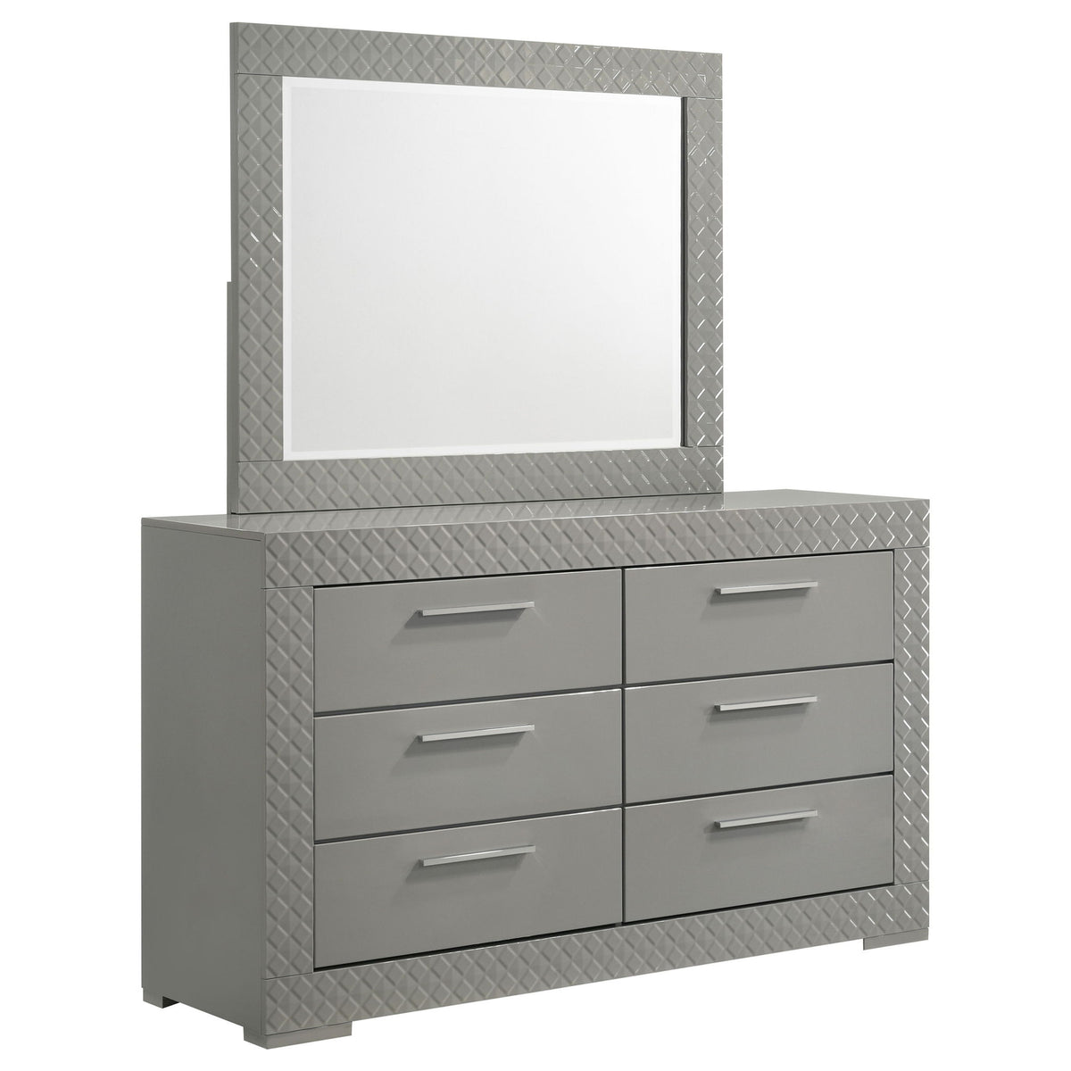 Pierce - 6 Drawer Dresser And Mirror