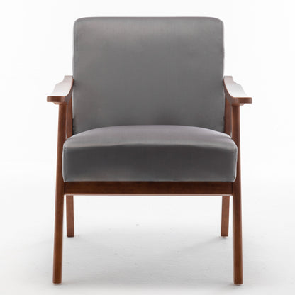 Accent Chair, Classic Mid Century Modern For Extra Seating