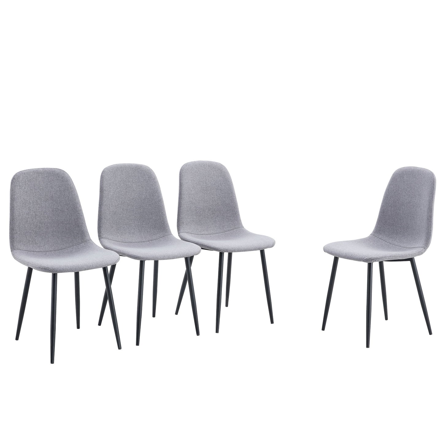 Combined Spoon Chairs, Perfectly Matching Minimalist And Scandinavian Style