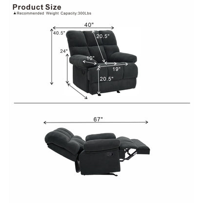 Manual Rocker Recliner Chair
