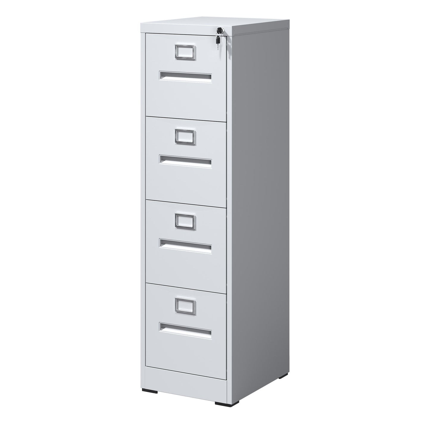 Premium Drawer File Cabinet With Lock, Metal Vertical Design, A4 Legal / Letter Size