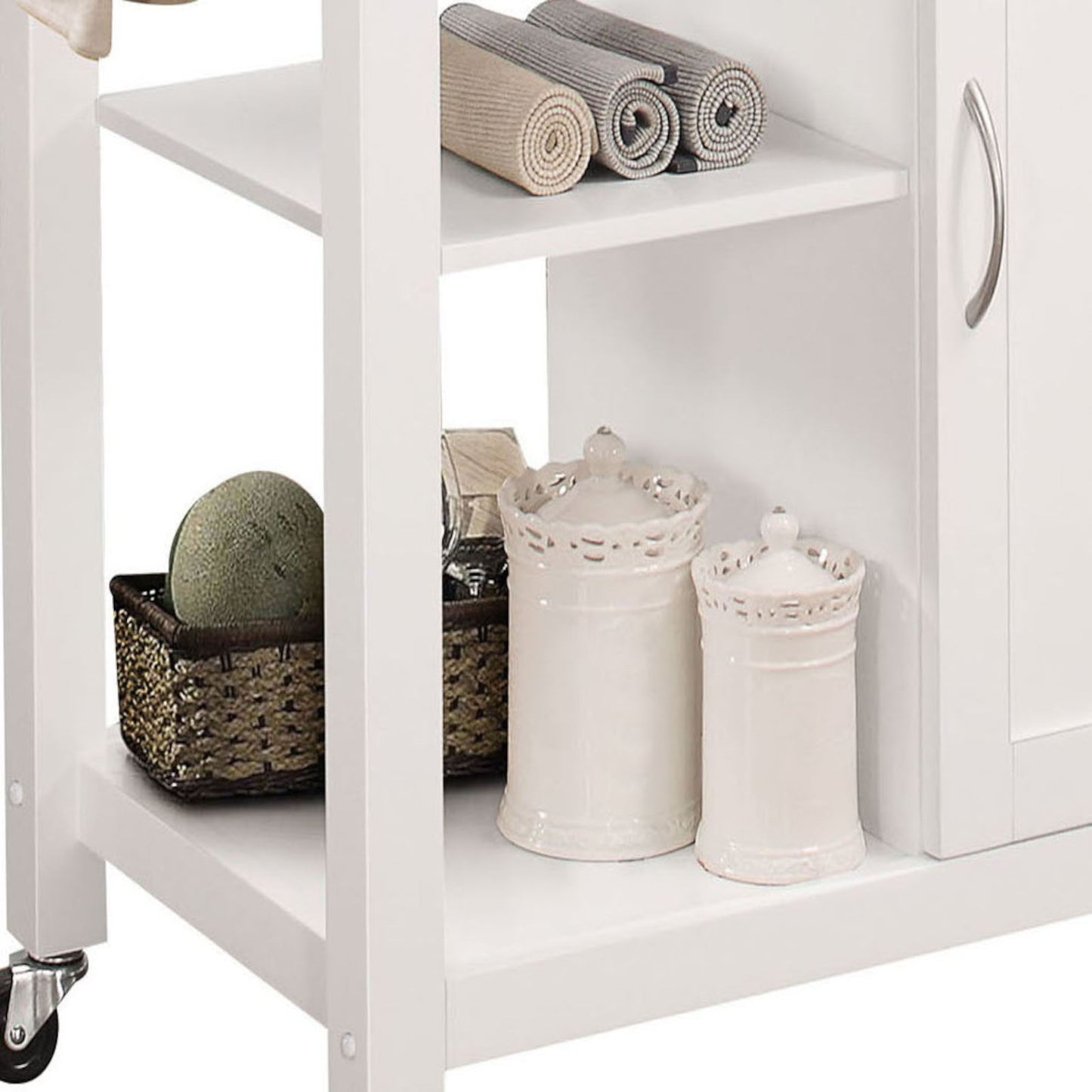 Ottawa - Kitchen Cart - Black / White