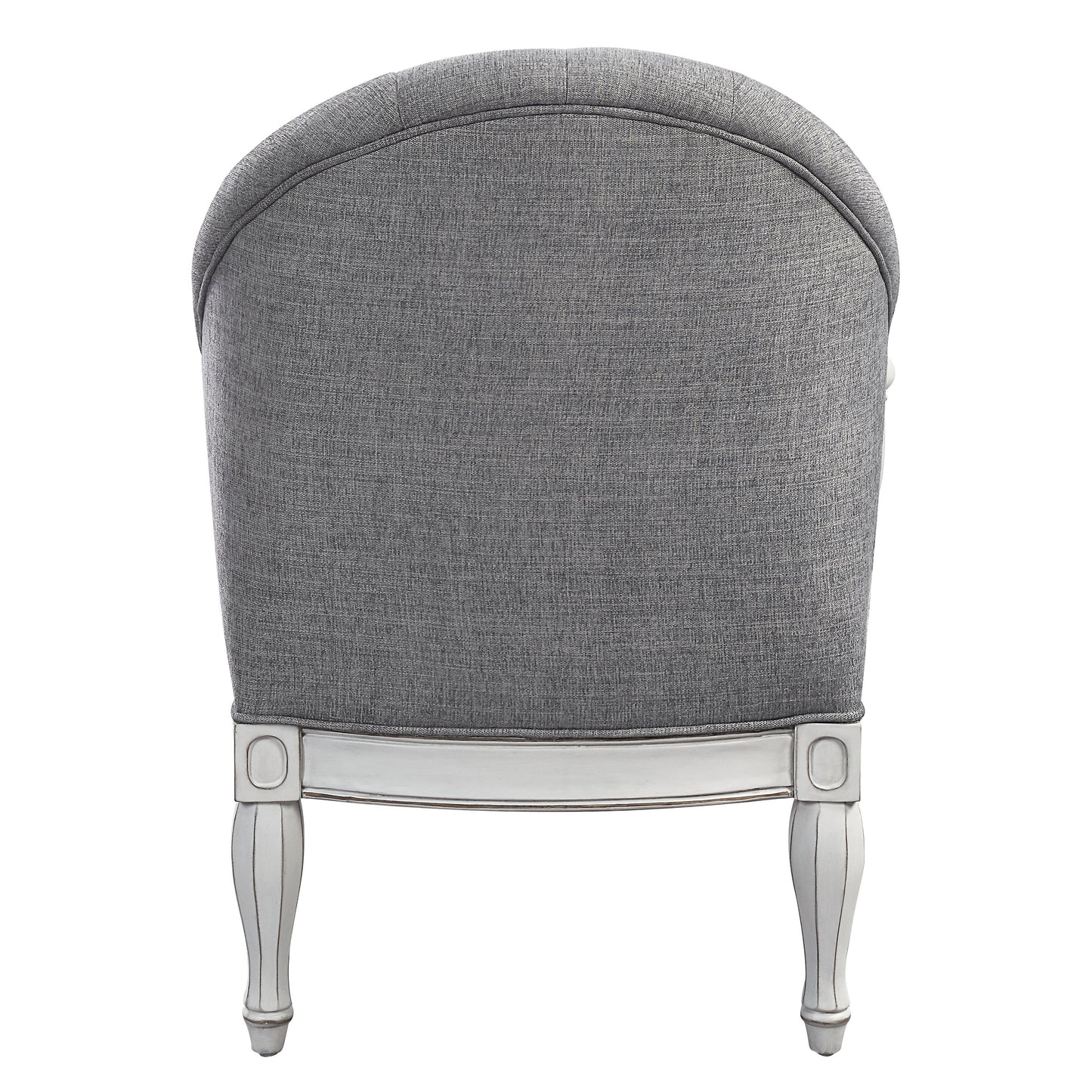 Florian - Antique Chair - Gray / White