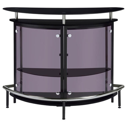 Amarillo - Freestanding Glass Top Home Bar Wine Cabinet
