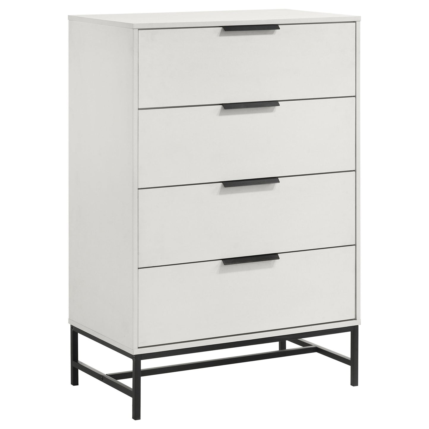Taraval - 4 Drawer Chest - White