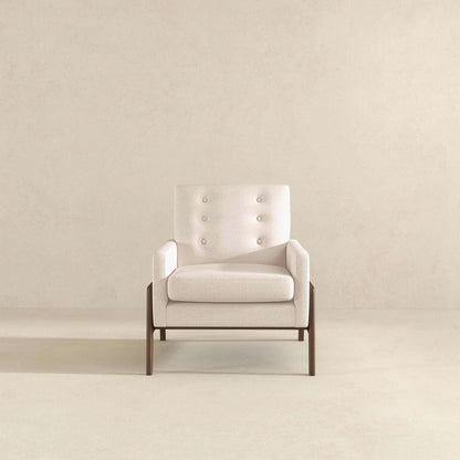 Cole - Solid Wood Lounge Chair