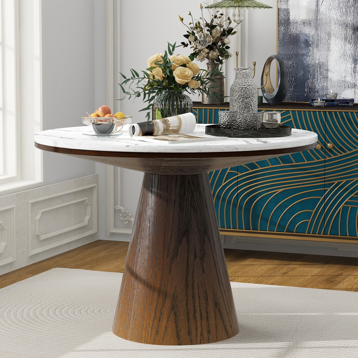 Round Dining Table For Living Room