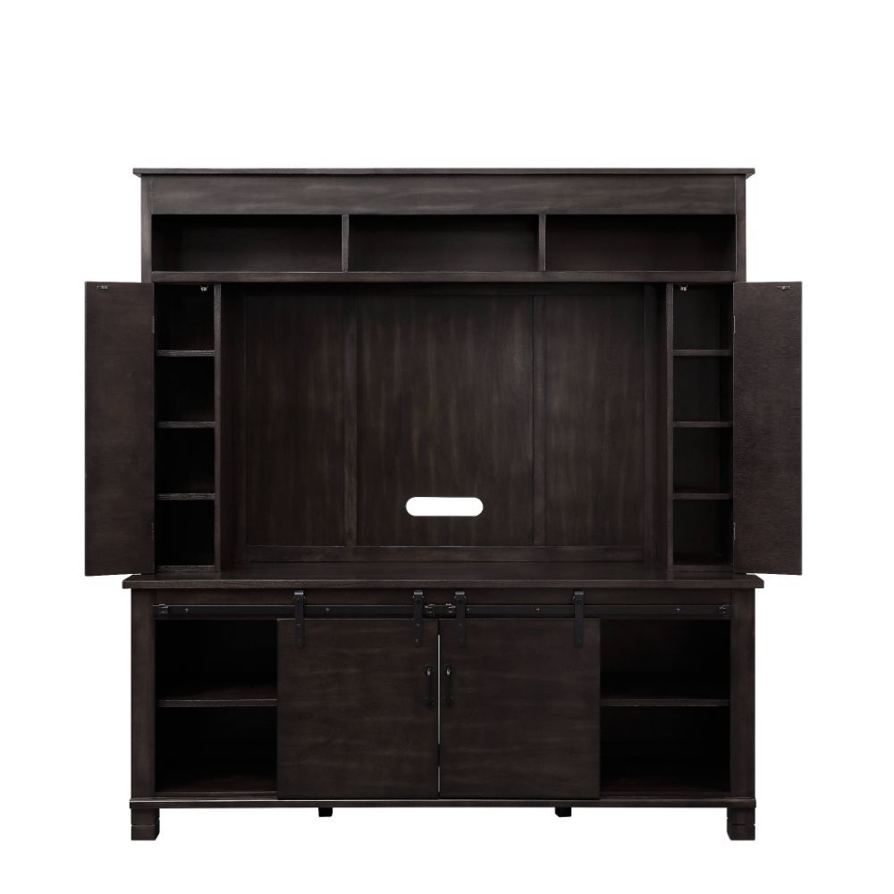 Apison - Entertainment Center (Include 91617Fir) - Espresso