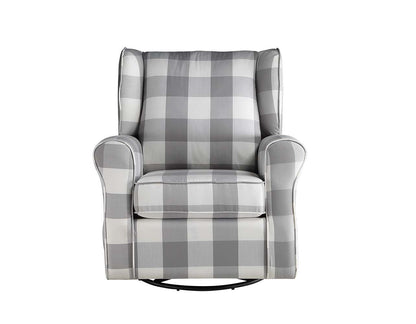 Patli - Swivel Chair - Gray Fabric