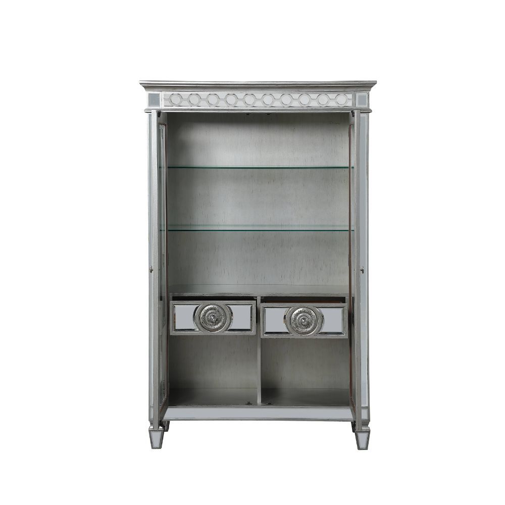 Varian - Curio - Mirrored & Antique Platinum