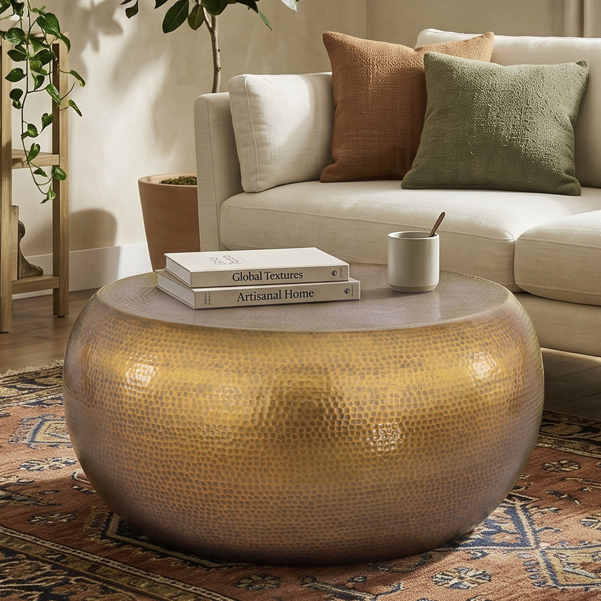 Ct-201 - Coffee Table - Gold