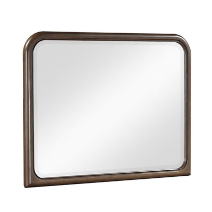 Leanna - Mirror - Brown Oak