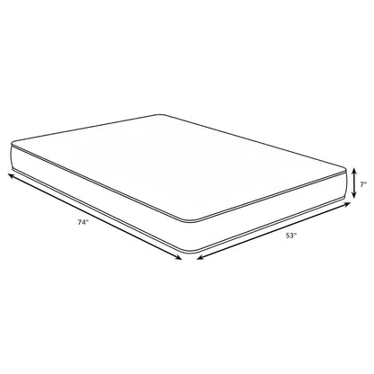 Ramona - 7" Tight Top Foam Mattress With Quilted Foam And Smooth Silk Cover
