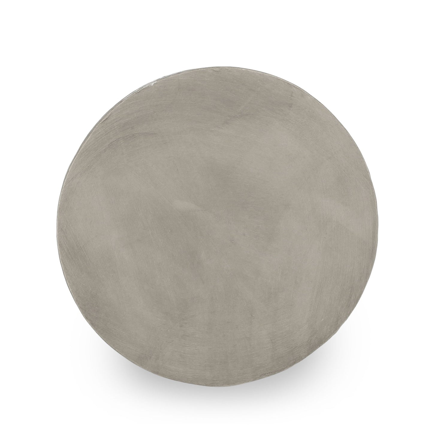Outdoor Round Side Table - Gray