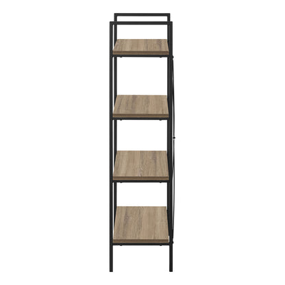 Bookshelf, Bookcase, 4 Tier, Office, Bedroom, Contemporary, Modern