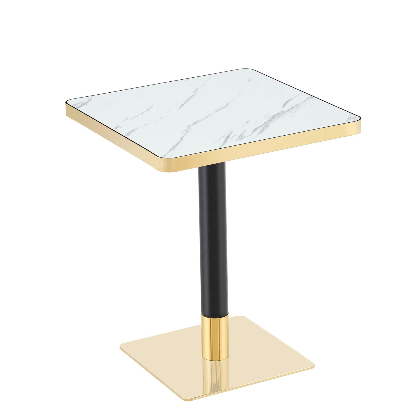 Square Small Kitchen Table With Pedestal Base