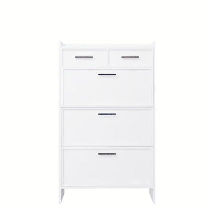 3 Doors Shoe Cabinet With 2 Drawers