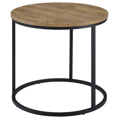 Arrize - Round Side End Table - Mango Color